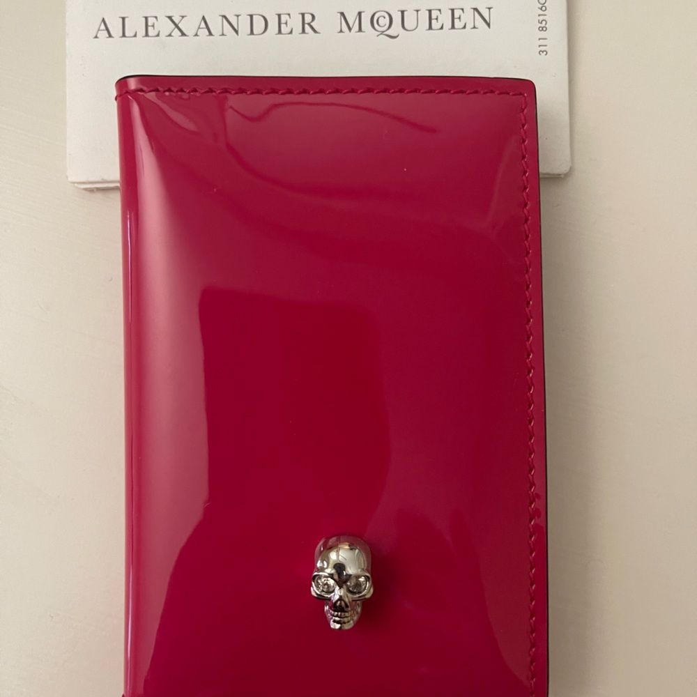NWT Alexander McQueen card holder